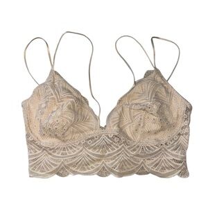 ***5/25*** Auden Lace Bralette in Cream